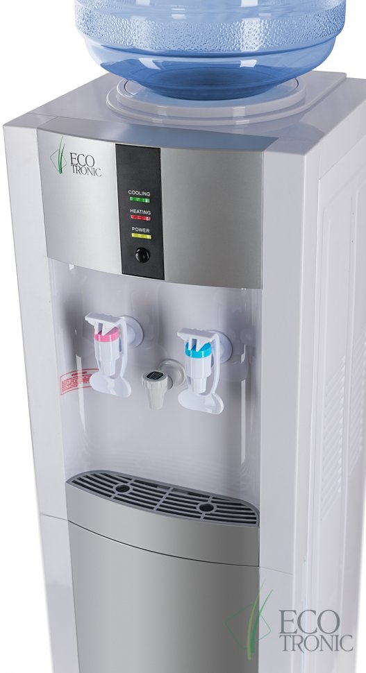 Кулер для воды Ecotronic H1-L CARBO белый компрессорный
