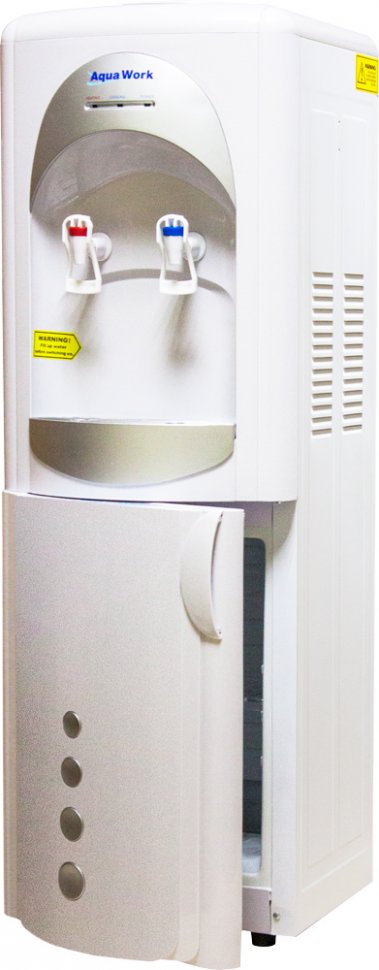 Кулер для воды Aqua Work 28-L-B/B серебро с холодильником компрессорный