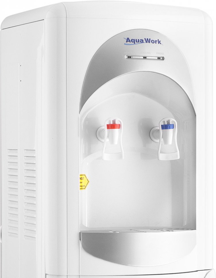 Кулер для воды Aqua Work 28-L-B/B серебро с холодильником компрессорный
