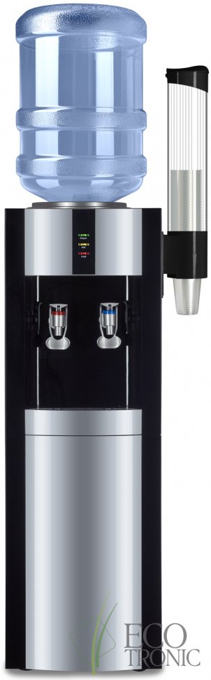 Кулер для воды Экочип V21-L Black+silver компрессорный