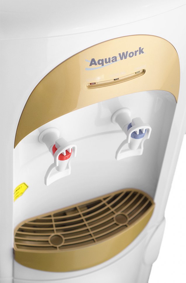 Кулер для воды Aqua Work 28-L-B/B золотой с холодильником компрессорный