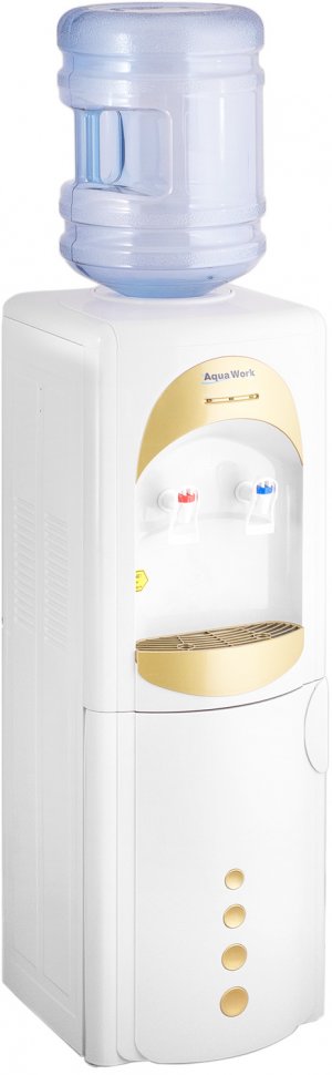 Кулер для воды Aqua Work 28-L-B/B золотой с холодильником компрессорный