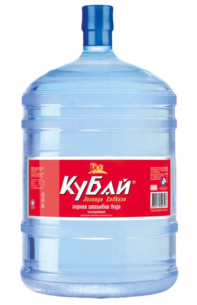Вода Кубай 19 литров - Акция