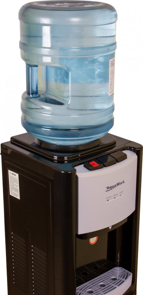 Кулер для воды Aqua Work R33-B черный с холодильником компрессорный