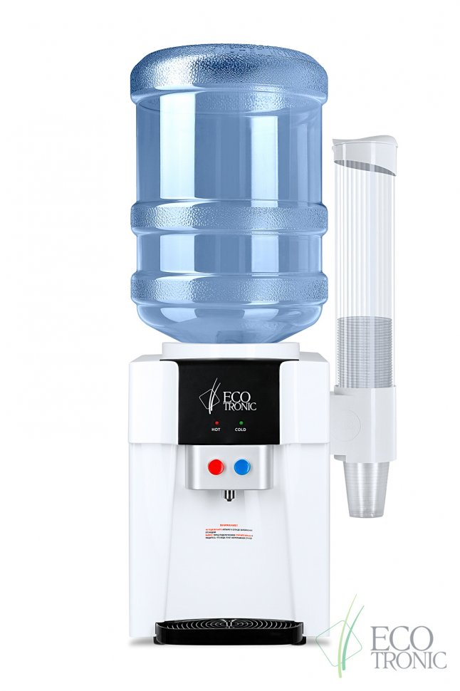 Кулер для воды Ecotronic A1-TE белый настольный электронный