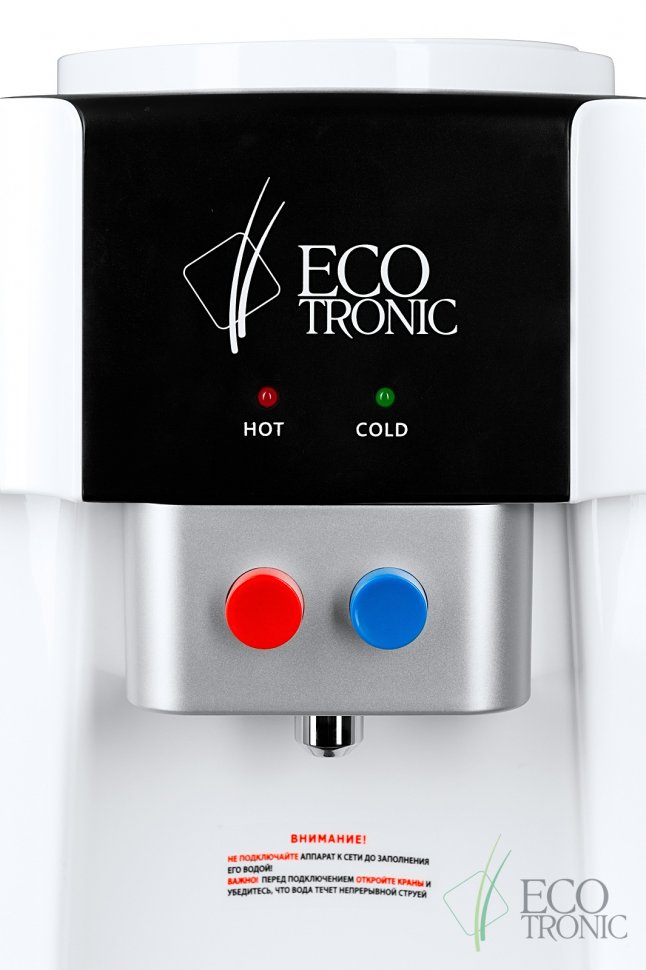 Кулер для воды Ecotronic A1-TE белый настольный электронный