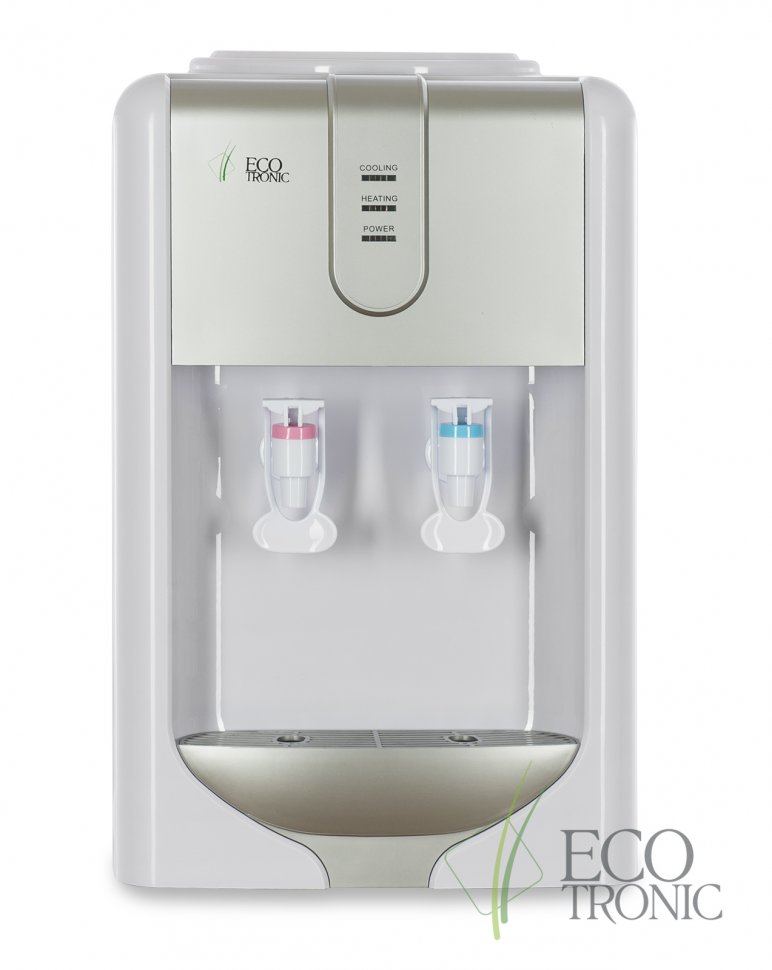 Кулер для воды Ecotronic H3-TE Silver настольный электронный