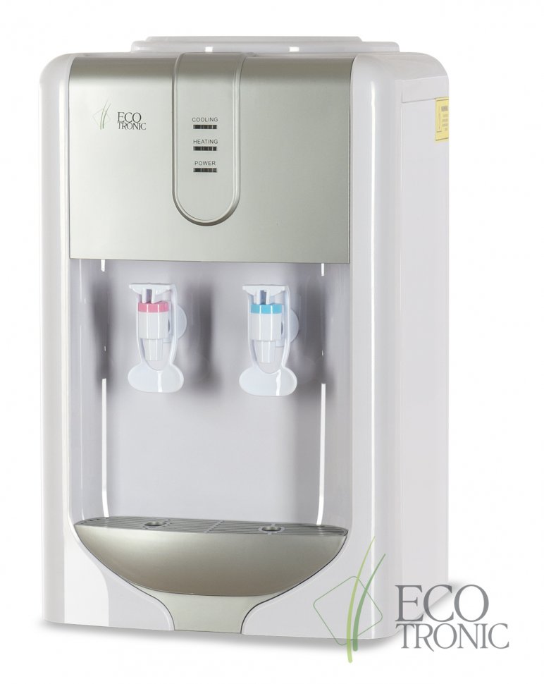 Кулер для воды Ecotronic H3-TE Silver настольный электронный