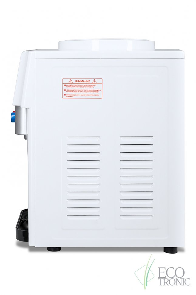 Кулер для воды Ecotronic A1-TN белый настольный без охлаждения