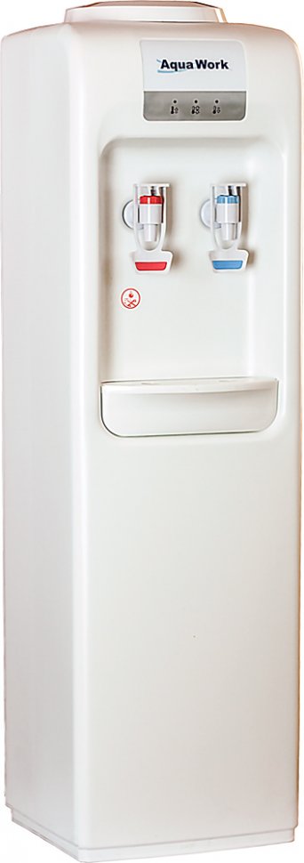Кулер для воды Aqua Work R828-S белый с нагревом без охлаждения