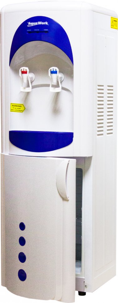 Кулер для воды Aqua Work 28-L-B/B синий с холодильником компрессорный