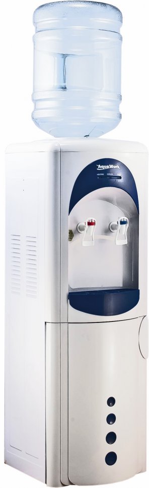 Кулер для воды Aqua Work 28-L-B/B синий с холодильником компрессорный