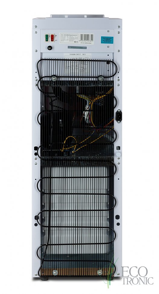 Кулер для воды Ecotronic H1-LC White компрессорный со шкафчиком