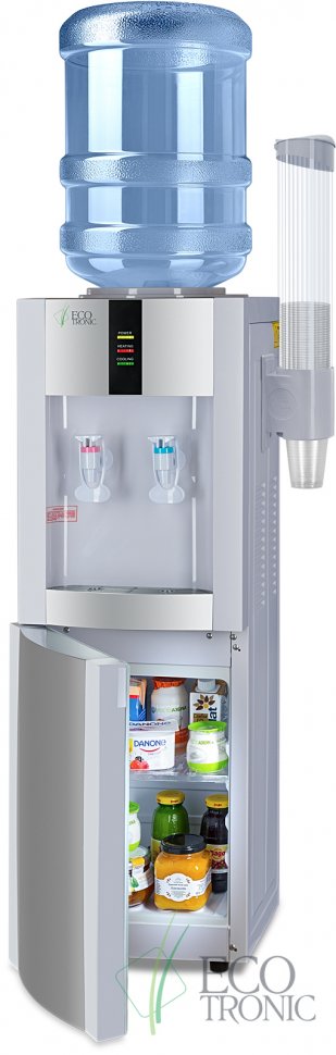 Кулер для воды Ecotronic H1-LF белый с холодильником компрессорный
