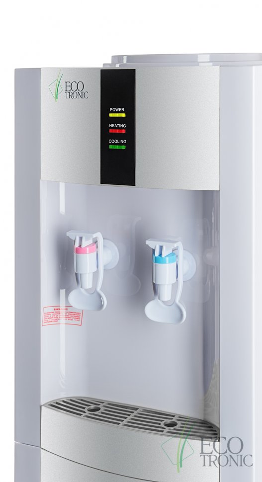 Кулер для воды Ecotronic H1-LF белый с холодильником компрессорный