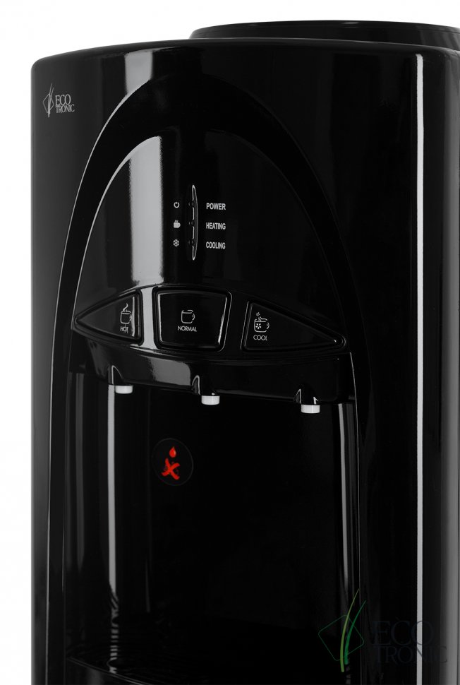 Кулер для воды Ecotronic C4-LF черный с холодильником компрессорный