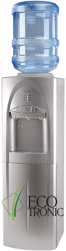 Кулер для воды Ecotronic C4-LCE Silver со шкафчиком электронный