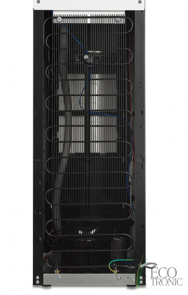 Кулер для воды Ecotronic V4-LZ Black с большим баком нагрева компрессорный