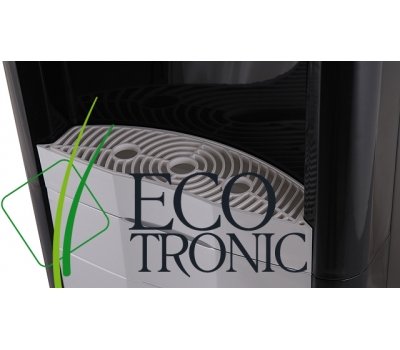 Кулер для воды Ecotronic V4-LZ Black с большим баком нагрева компрессорный