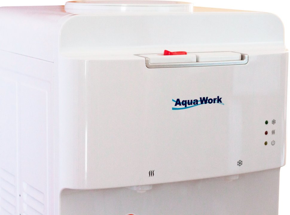 Кулер для воды Aqua Work 1536-S белый компрессорный
