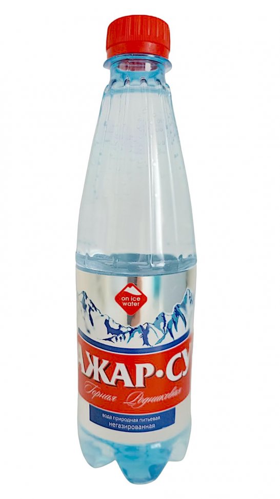 Ледниковая вода Ажар-СУ 0.5 литра (упаковка 12 бутылок)