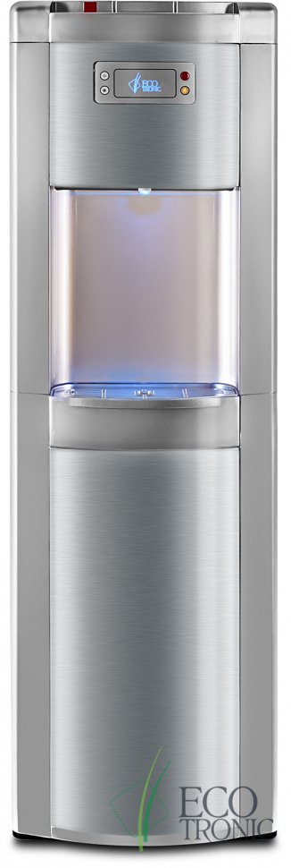 Кулер для воды Ecotronic P9-LX серебристый с нижней загрузкой компрессорный