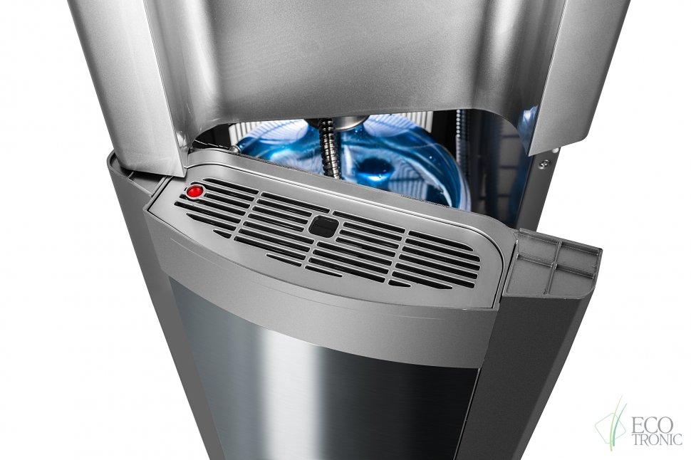 Кулер для воды Ecotronic P9-LX серебристый с нижней загрузкой компрессорный