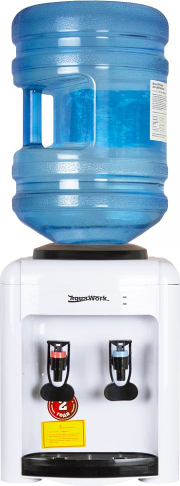 Кулер для воды Aqua Work 0.7-TD белый настольный электронный