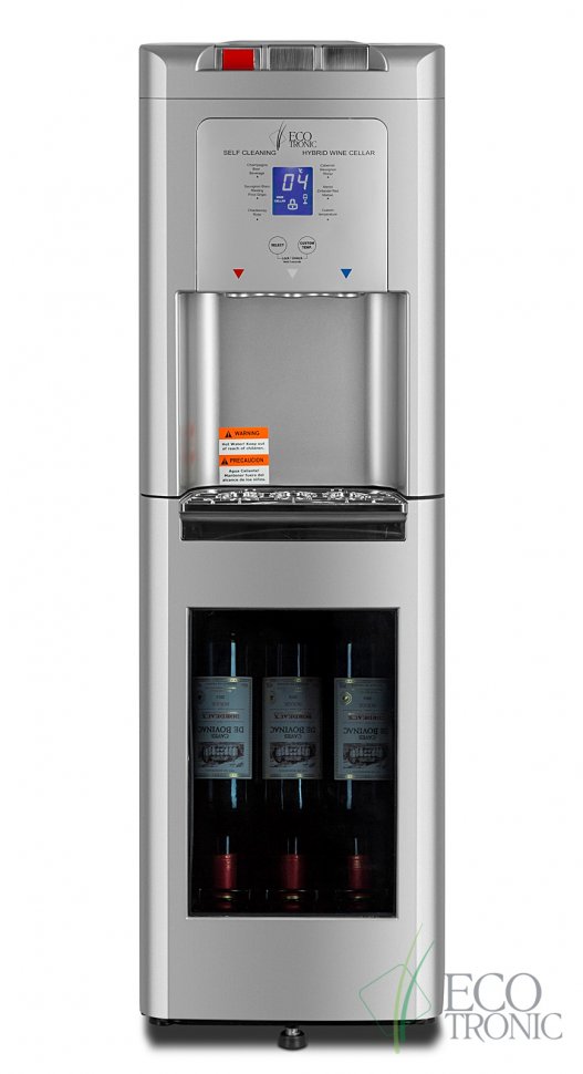 Кулер для воды Ecotronic C15-LZ с винным шкафчиком