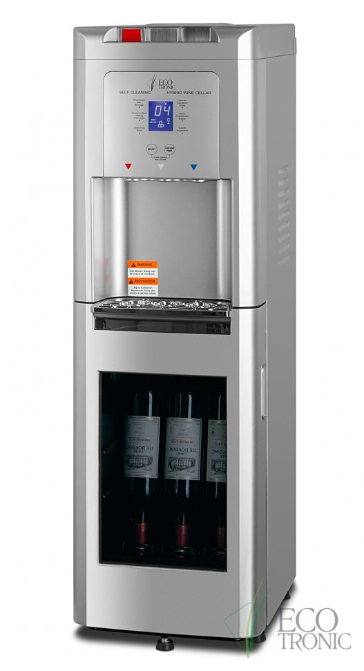 Кулер для воды Ecotronic C15-LZ с винным шкафчиком