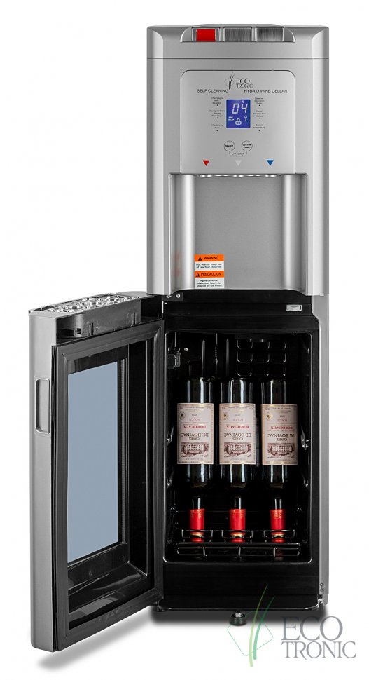 Кулер для воды Ecotronic C15-LZ с винным шкафчиком