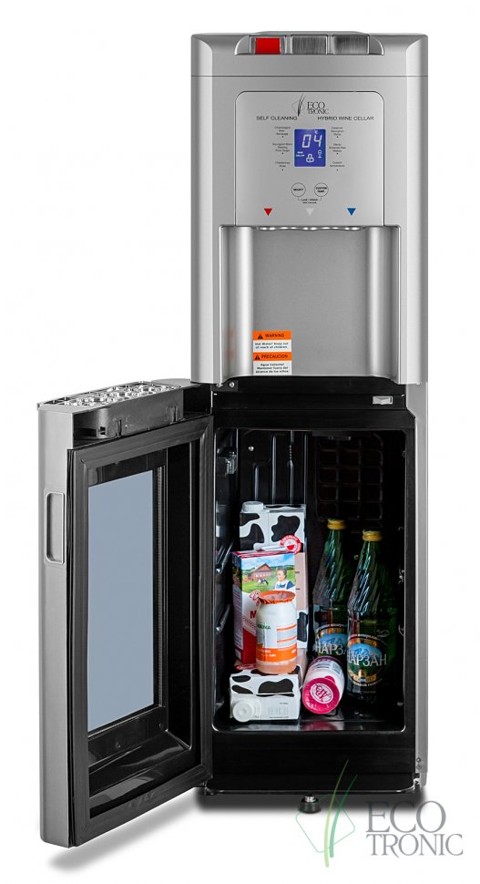 Кулер для воды Ecotronic C15-LZ с винным шкафчиком