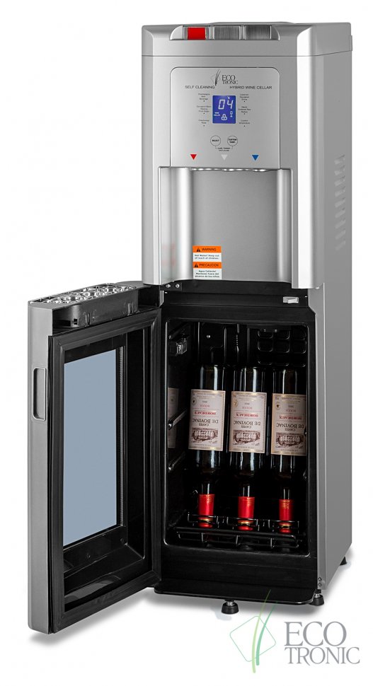 Кулер для воды Ecotronic C15-LZ с винным шкафчиком