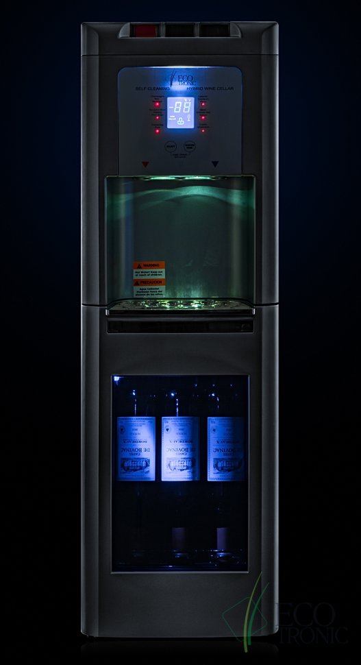Кулер для воды Ecotronic C15-LZ с винным шкафчиком