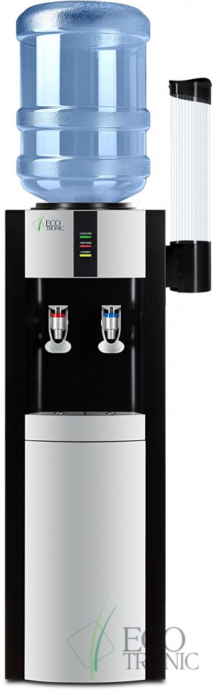 Кулер для воды Ecotronic H1-LE Black с двойным блоком электронного охлаждения