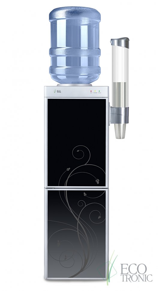 Кулер для воды Ecotronic M5-LF черный с холодильником компрессорный