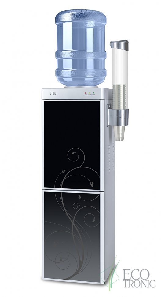 Кулер для воды Ecotronic M5-LF черный с холодильником компрессорный