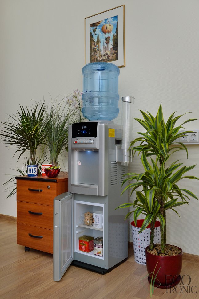 Кулер для воды Ecotronic M6-LCPM со шкафчиком компрессорный