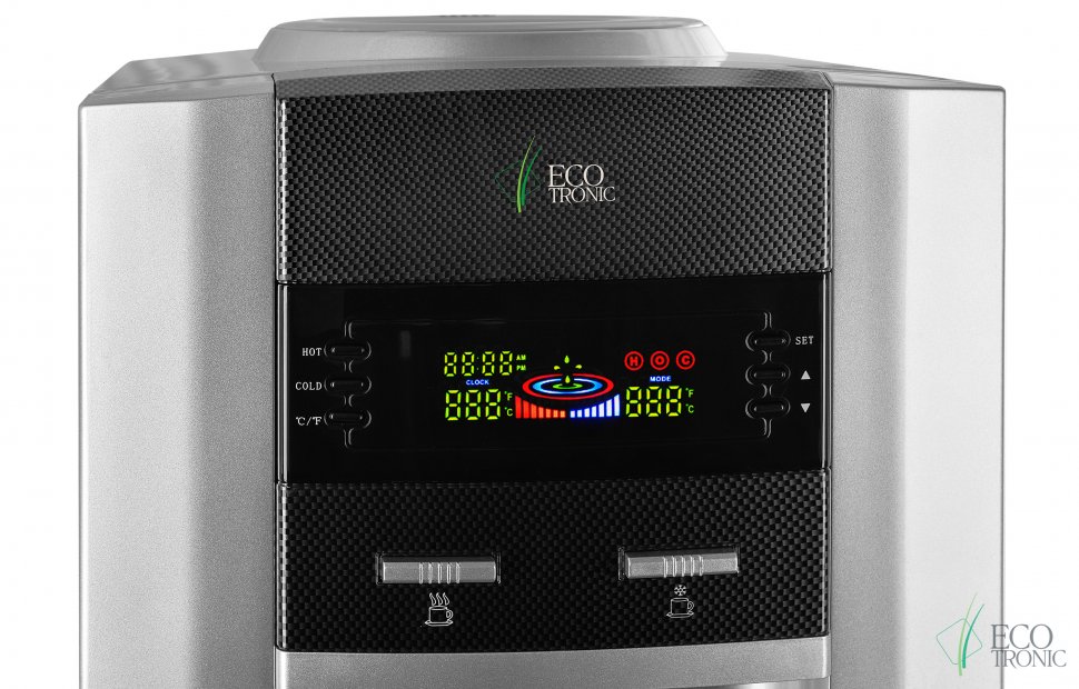Кулер для воды Ecotronic G2-LFPM carbon с холодильником компрессорный