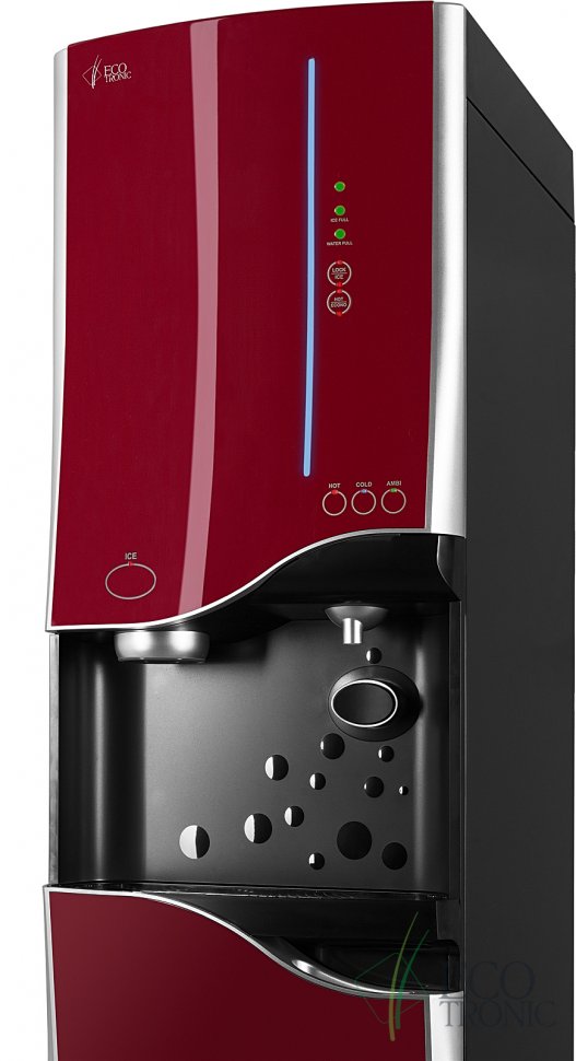 Пурифайер Ecotronic V90-R4LZ красный со встроенным ледогенератором