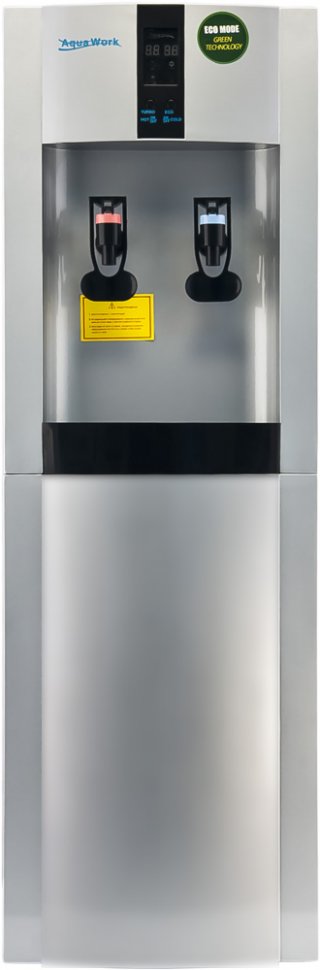 Кулер для воды Aqua Work 16-L/EN-ST серебро с турбонагревом компрессорный