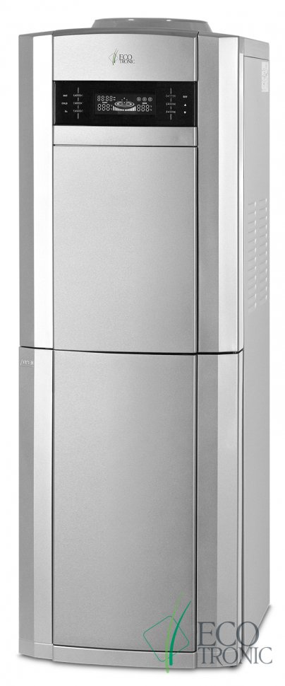 Кулер для воды Ecotronic G21-LSPM Silver со шкафчиком-озонатором