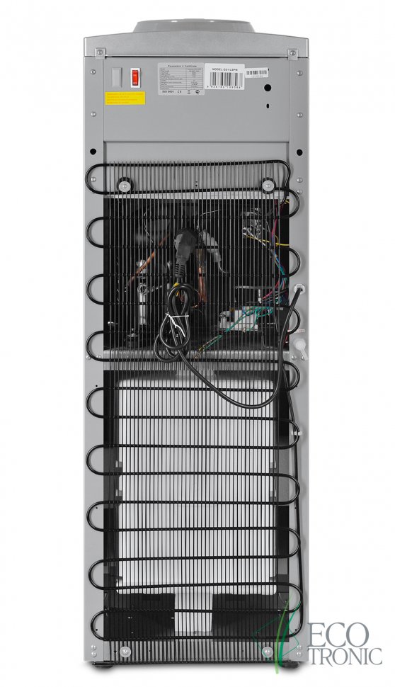 Кулер для воды Ecotronic G21-LSPM Silver со шкафчиком-озонатором