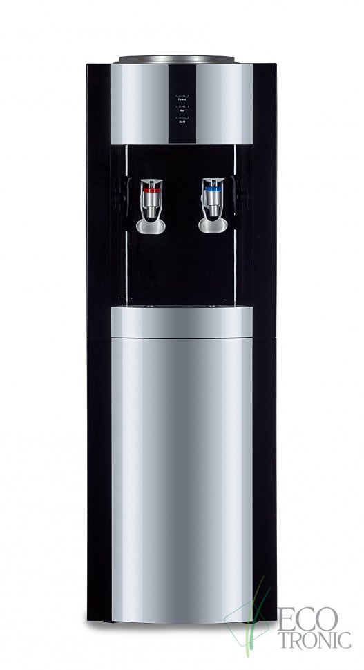 Кулер для воды Экочип V21-LF black+silver с холодильником