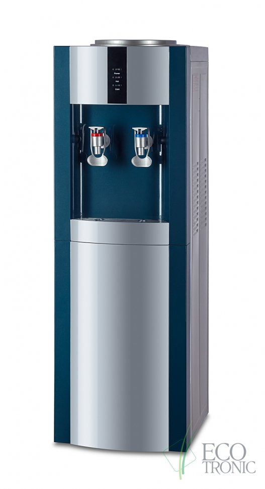 Кулер для воды Экочип V21-LF green+silver c холодильником