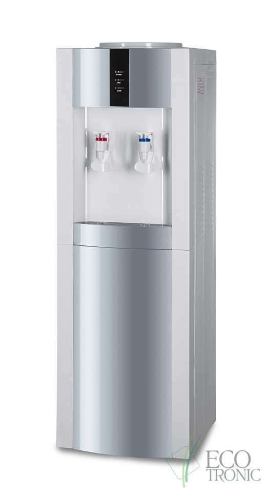 Кулер для воды Экочип V21-LF white+silver с холодильником