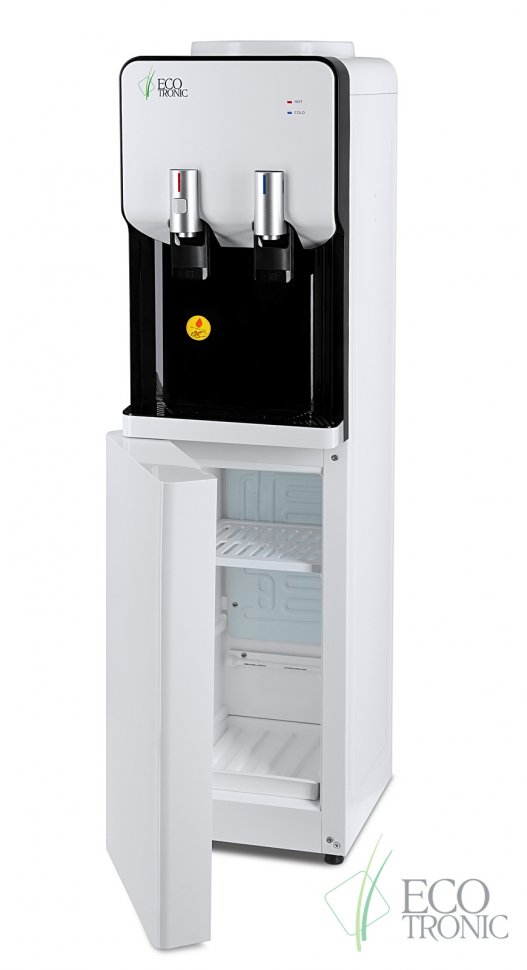 Кулер для воды Ecotronic M40-LF бело-черный компрессорный