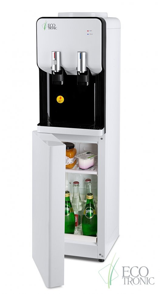Кулер для воды Ecotronic M40-LF бело-черный компрессорный