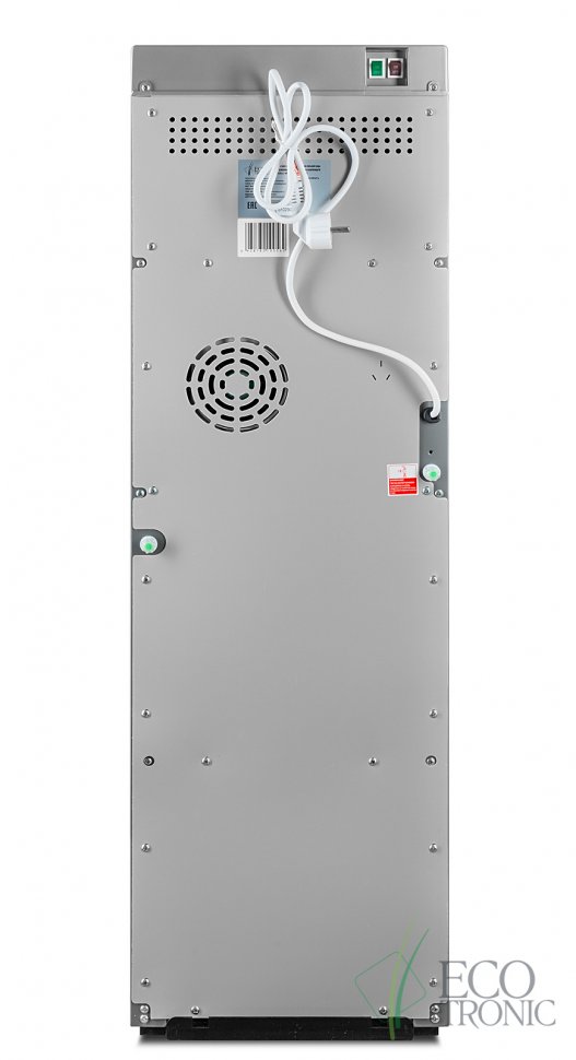 Кулер для воды Ecotronic M30-LXE silver+SS с нижней загрузкой электронный