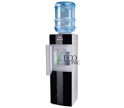 Кулер для воды Ecotronic M21-LCE Black со шкафчиком электронный